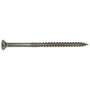 SABERDRIVE Deck Screw, #10 x 3-1/2 in, 18-8 Stainless Steel, Flat Head, Torx Drive, 159 PK 54000